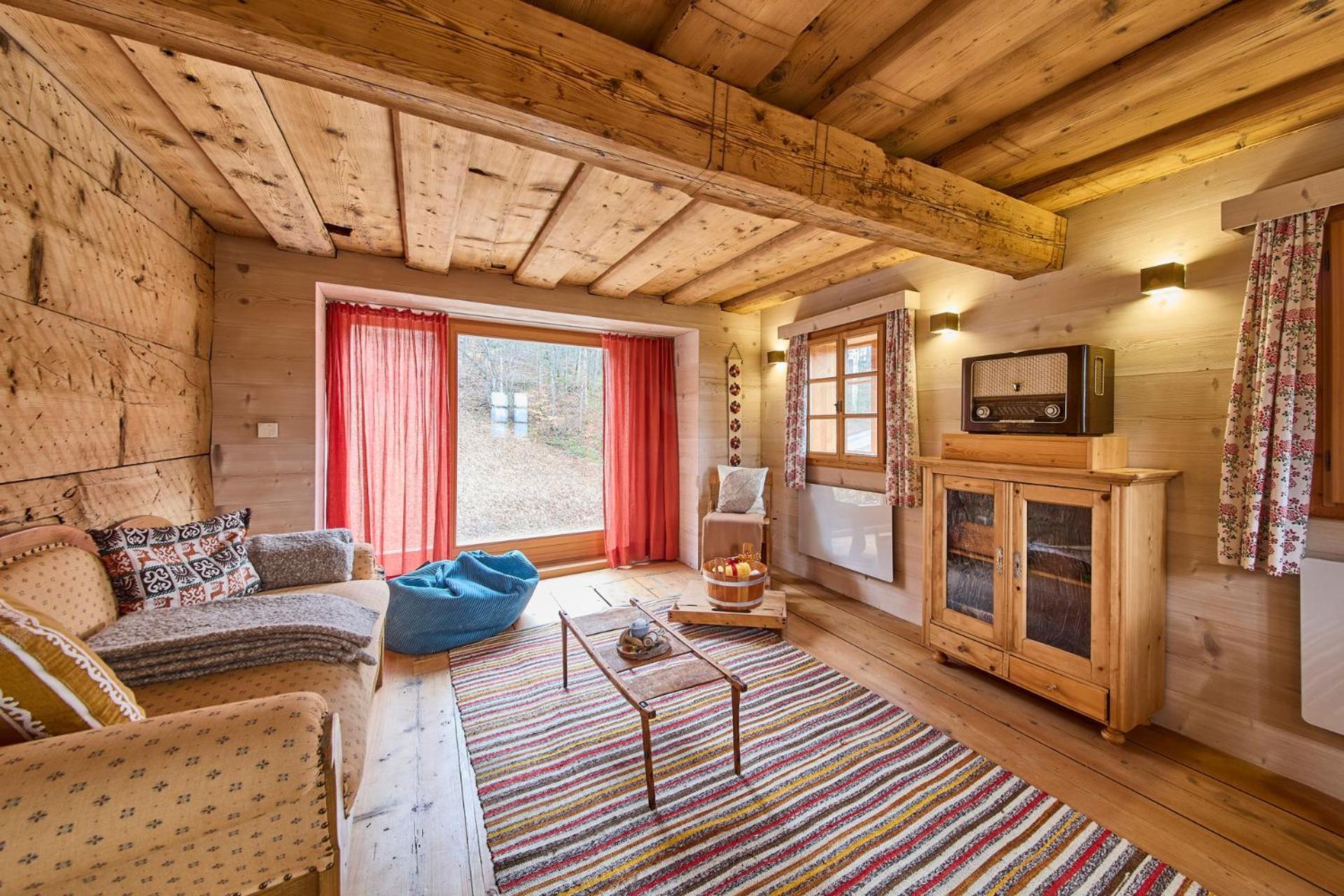 Waldharmonie - Chalet & Apartments Bad Goisern Rum bild