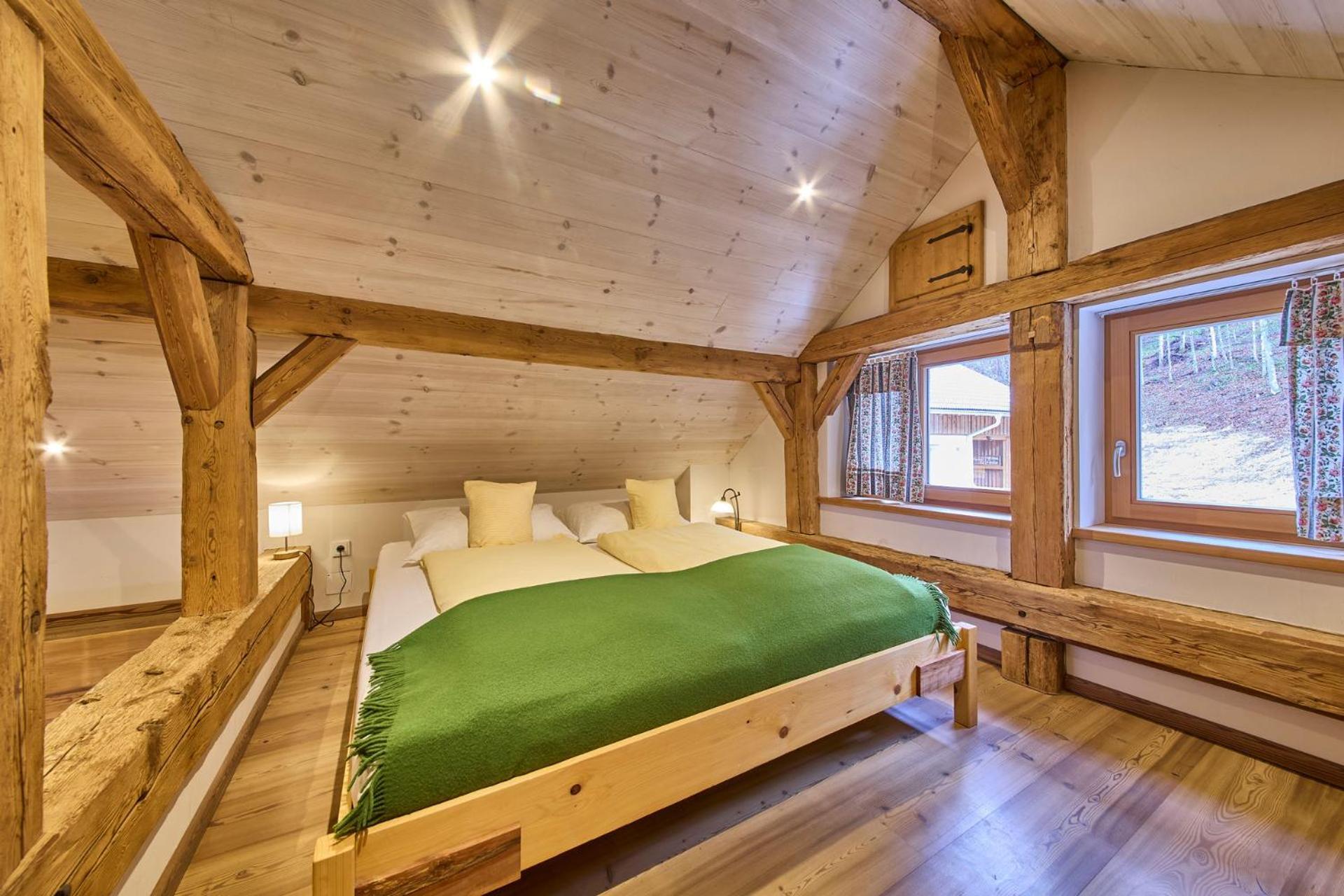 Waldharmonie - Chalet & Apartments Bad Goisern Rum bild
