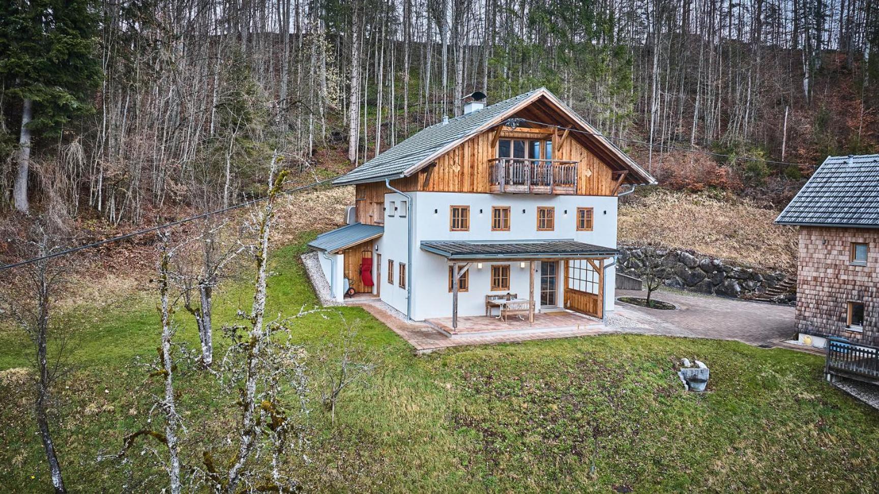 Waldharmonie - Chalet & Apartments Bad Goisern Exteriör bild